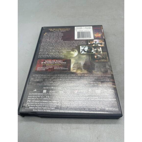 Pirates of the Caribbean DVD at worlds end 2007 Walt Disney 169 min READ - Picture 2 of 3